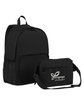 Prime Line Hampton Eco Friendly 2-in-1 Backpack black DecoQrt