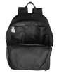 Prime Line Hampton Eco Friendly 2-in-1 Backpack black ModelSide