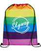 Prime Line b.free Pride Rainbow Drawstring Bag rainbow DecoBack