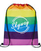 Prime Line b.free Pride Rainbow Drawstring Bag rainbow DecoFront