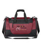 Prime Line Austin Nylon Collection Duffel Bag hthr burgundy DecoFront