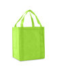 Prime Line Saturn Jumbo Non-Woven Grocery Tote Bag lime green ModelQrt