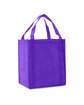 Prime Line Saturn Jumbo Non-Woven Grocery Tote Bag purple ModelQrt
