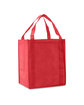 Prime Line Saturn Jumbo Non-Woven Grocery Tote Bag red ModelQrt