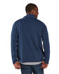 Boxercraft Men's Sullivan Sweater Fleece Quarter-Zip Pullover indigo heather ModelBack