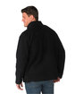 Boxercraft Men's Everest Pile Fleece Half-Zip Pullover black/ chclte ModelBack