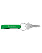 Prime Line Aluminum Bottle Opener Keychain green DecoFront