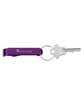 Prime Line Aluminum Bottle Opener Keychain purple DecoFront