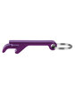 Prime Line Aluminum Bottle Opener Keychain purple ModelSide