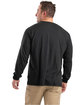 Berne Tall Performance Long-Sleeve Pocket T-Shirt black ModelBack