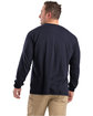 Berne Tall Performance Long-Sleeve Pocket T-Shirt navy ModelBack
