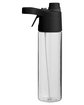 Prime Line Belle Mare 20oz Misting Water Bottle black ModelBack