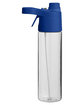 Prime Line Belle Mare 20oz Misting Water Bottle royal ModelBack