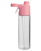 Prime Line Belle Mare 20oz Misting Water Bottle pink ModelBack