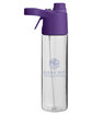 Prime Line Belle Mare 20oz Misting Water Bottle purple DecoBack