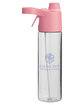 Prime Line Belle Mare 20oz Misting Water Bottle pink DecoBack