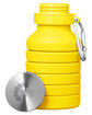 Prime Line Prisma 18oz Collapsible Water Bottle sunny yellow DecoFront