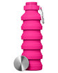 Prime Line Prisma 18oz Collapsible Water Bottle heliconia OFFront