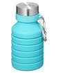 Prime Line Prisma 18oz Collapsible Water Bottle tahiti blue OFSide