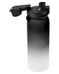 Prime Line Prisma 30oz Gradient Water Bottle black ModelSide