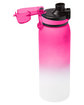 Prime Line Prisma 30oz Gradient Water Bottle heliconia ModelSide