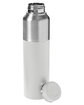 Prime Line Hampton 33oz Single Wall Stainless Steel Water Bottle platinum ModelQrt