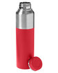 Prime Line Hampton 33oz Single Wall Stainless Steel Water Bottle cabana red ModelQrt