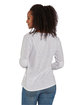 Boxercraft Ladies' Payton Preppy Patch Long-Sleeve T-Shirt white ModelBack