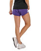 Boxercraft Ladies' Basic Sport Short purple/ white ModelBack