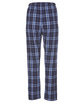 Boxercraft Ladies' 'Haley' Flannel Pant with Pockets nvy/ colmbia pld OFBack