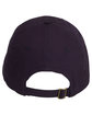 Big Accessories Brushed Twill Unstructured Cap navy ModelBack