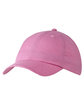 Big Accessories Youth Brushed Twill Unstructured Cap pink ModelQrt