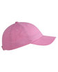 Big Accessories Youth Brushed Twill Unstructured Cap pink ModelSide