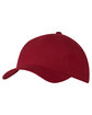 Big Accessories Youth Brushed Twill Structured Cap red ModelQrt