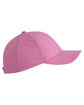 Big Accessories Youth Brushed Twill Structured Cap pink ModelSide