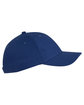 Big Accessories Youth Brushed Twill Structured Cap royal ModelSide