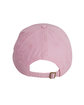 Big Accessories Washed Twill Low-Profile Cap light pink ModelBack