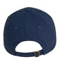 Big Accessories Brushed Twill Unstructured Cap navy ModelBack