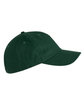 Big Accessories Brushed Twill Unstructured Cap forest ModelSide