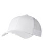 Big Accessories Youth Structured Trucker Cap white/ white ModelQrt