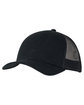 Big Accessories Youth Structured Trucker Cap black/ black ModelQrt