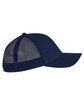 Big Accessories Youth Structured Trucker Cap navy/ navy ModelSide