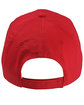 Big Accessories Twill Unstructured Cap red ModelBack