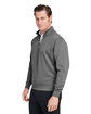 Fairway & Greene Men's Caves Quarter-Zip Tech Pullover dk shdw gry hth ModelQrt