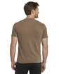 Threadfast Apparel Colors Unisex Garment Dyed T-Shirt walnut ModelBack