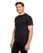 Threadfast Apparel Colors Unisex Garment Dyed T-Shirt black ModelQrt