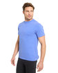 Threadfast Apparel Colors Unisex Garment Dyed T-Shirt cobalt ModelQrt