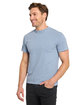 Threadfast Apparel Colors Unisex Garment Dyed T-Shirt glacier blue ModelQrt