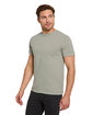 Threadfast Apparel Colors Unisex Garment Dyed T-Shirt pebble ModelQrt