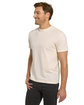 Threadfast Apparel Colors Unisex Garment Dyed T-Shirt cream ModelQrt